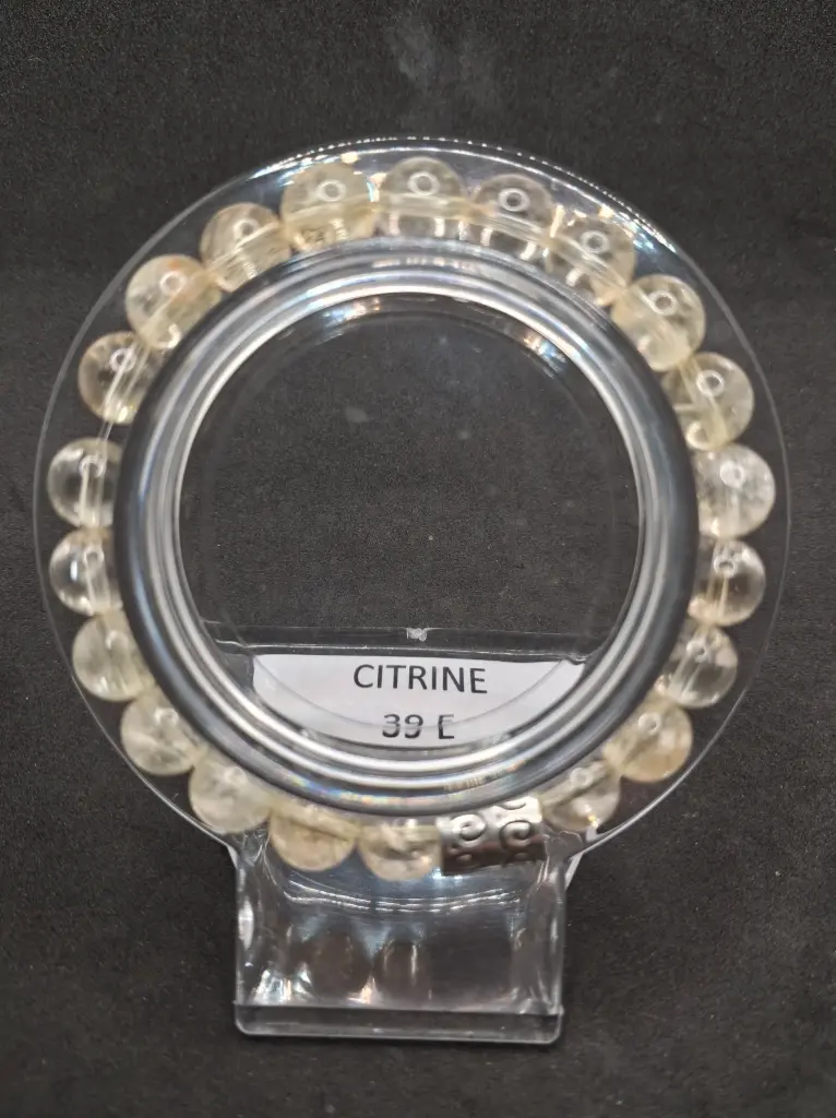 [BRA-CITRI-16] Bracelet en Citrine (16 cm)