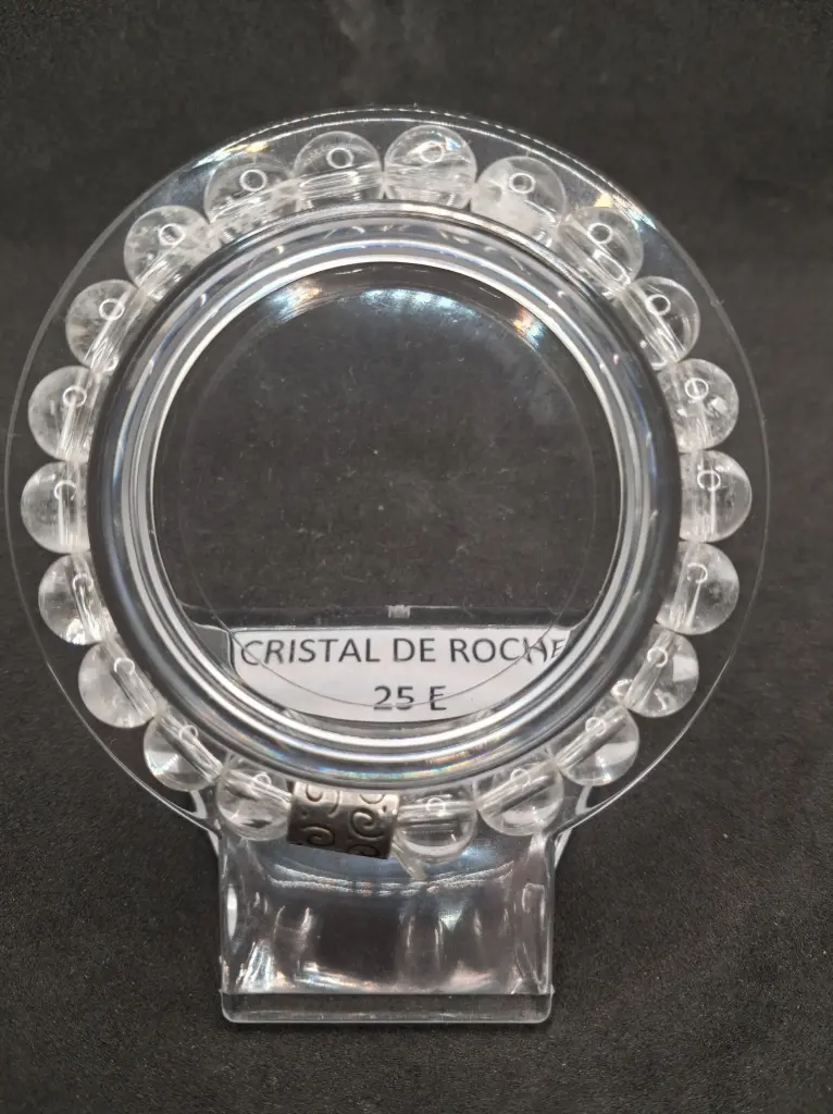 [BRA-CRISROC-16] Bracelet en Cristal de Roche (16 cm)