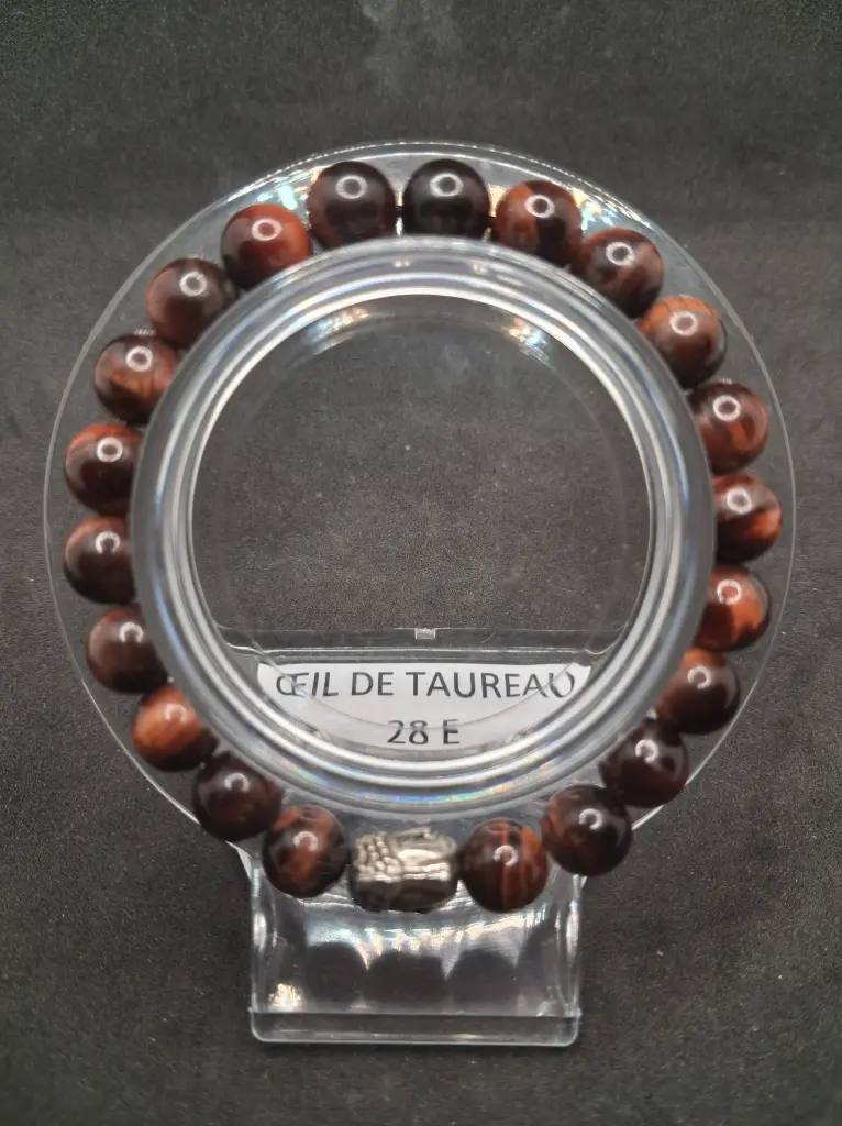 [BRA-OEILTAU-16] Bracelet en Œil de Taureau (16 cm)