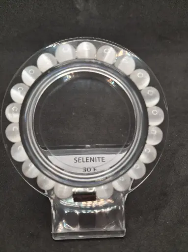 Bracelet en Selenite