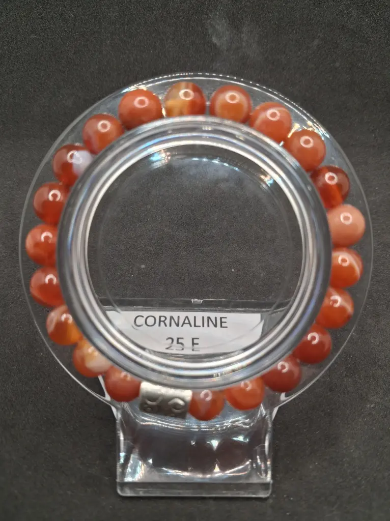 [BRA-CORN-16] Bracelet en Cornaline (16 cm)