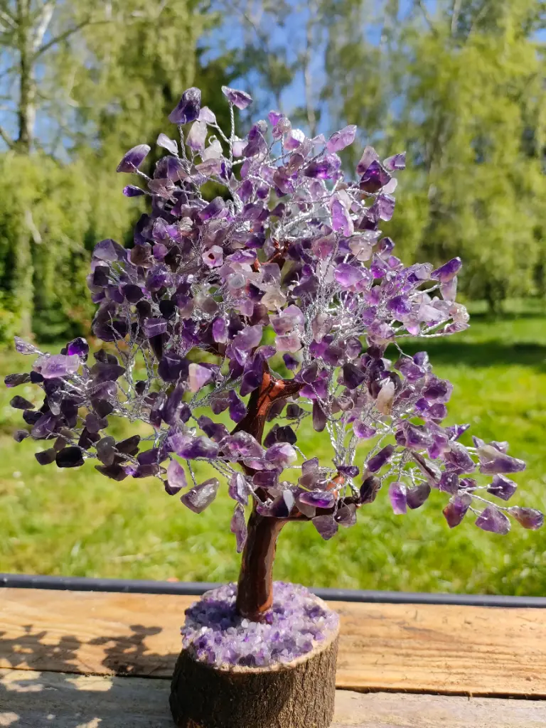 Arbre du Bonheur en Amethyste