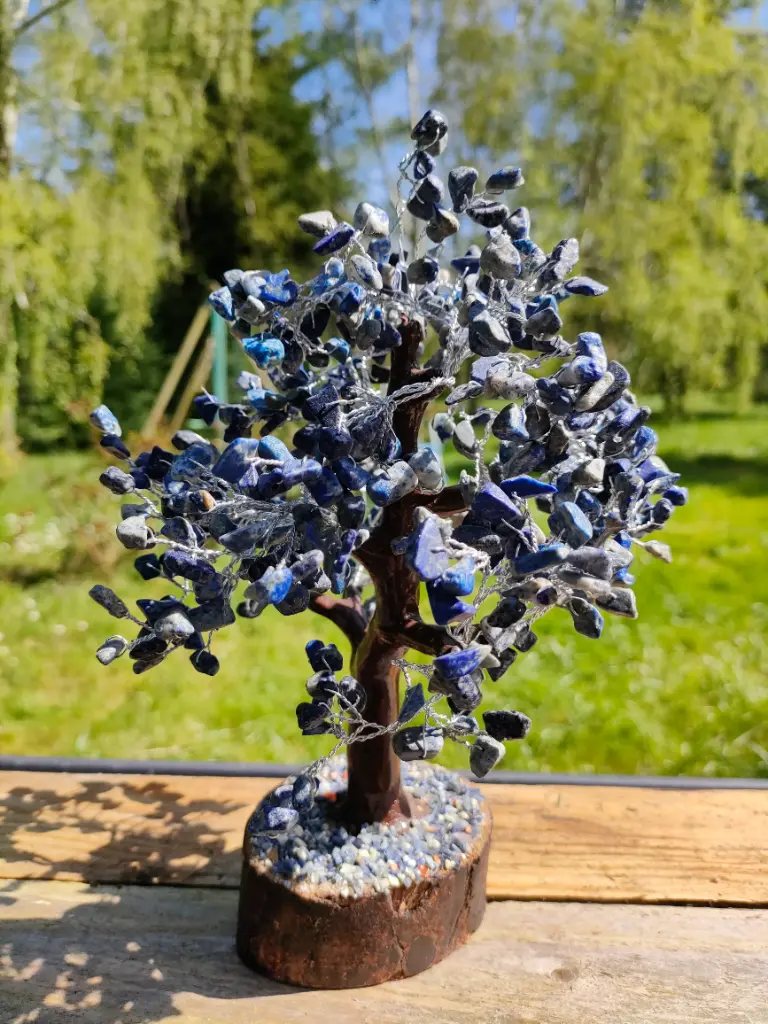 Arbre du Bonheur en Lapis Lazuli