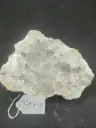 géode de quartz blanc