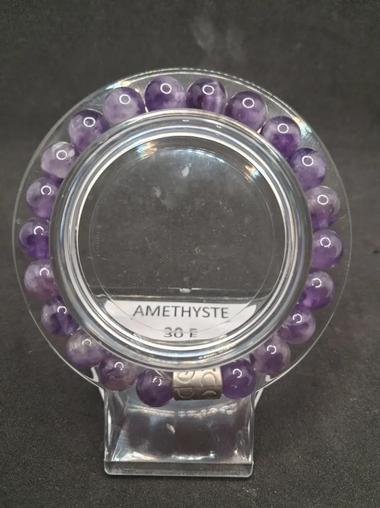 [BRA-AMET-16] Bracelet en Améthyste (16 cm)