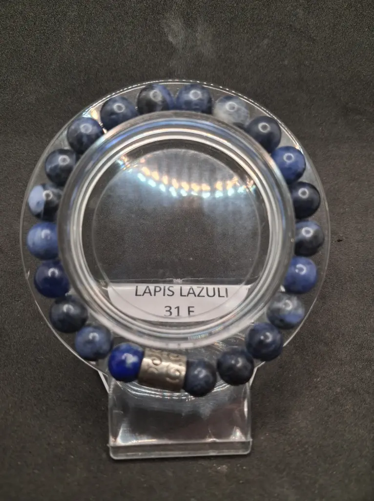 [BRA-LAPI-16] Bracelet en Lapis Lazuli (16 cm)