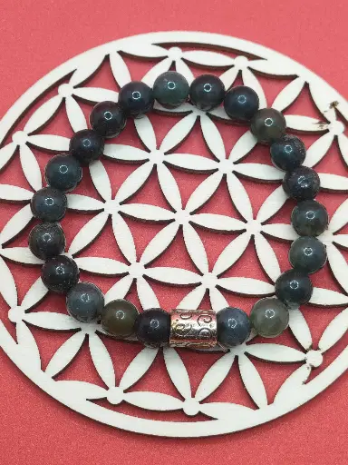 Bracelet en Agate Mousse