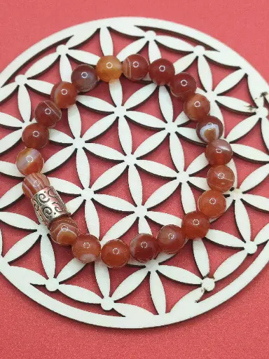 Bracelet en Cornaline