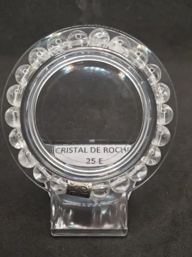 Bracelet en Cristal de Roche