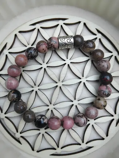 Bracelet en Rhodonite