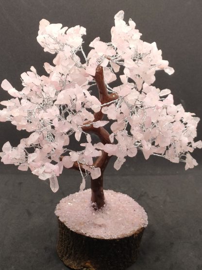arbre de vie en quartz rose